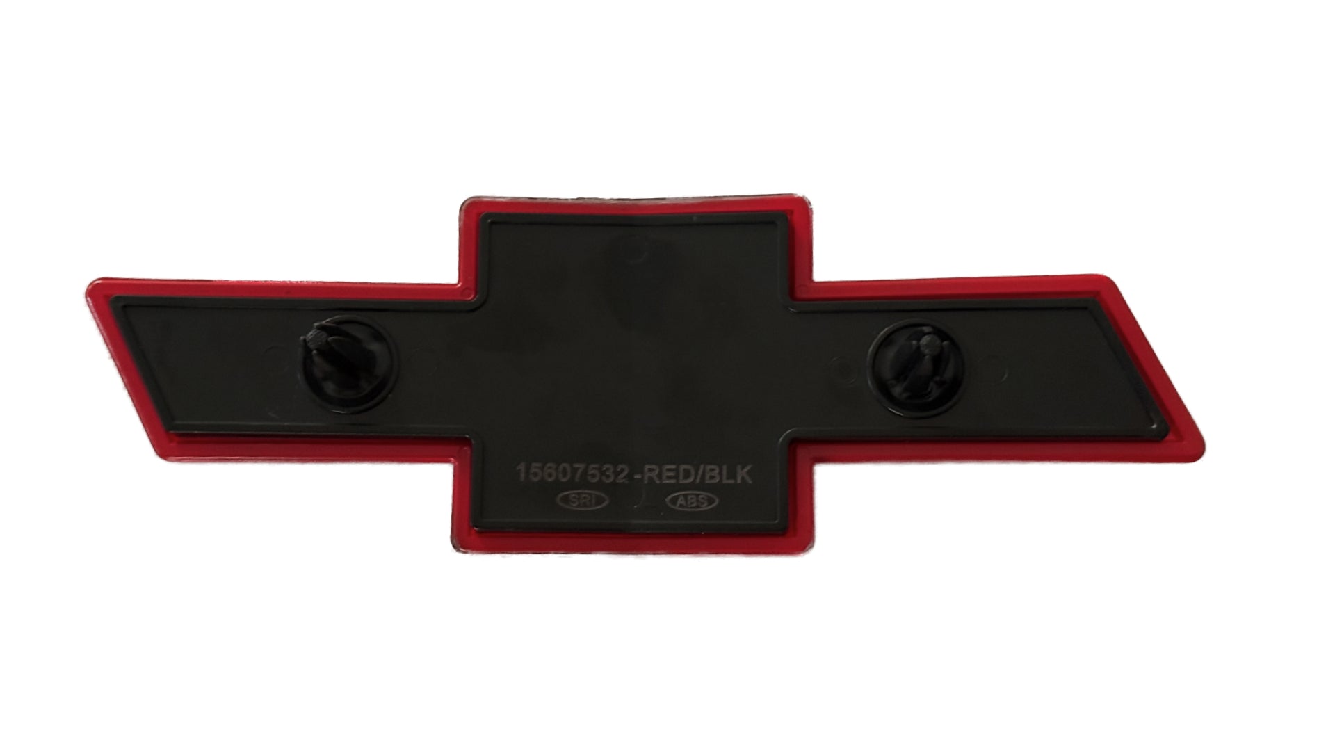 1988-1993 Chevrolet 454 SS Red and Black Front Bowtie Emblem 15607532