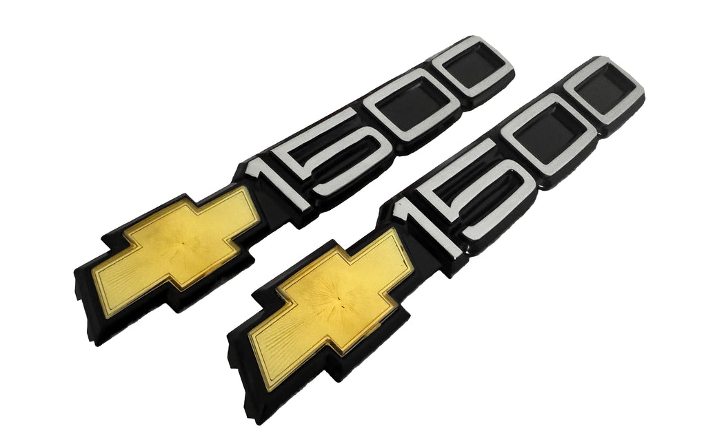 1988-1998 Chevrolet 1500 Door Emblem Pair for Trim Molding