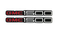 1988-1998 GMC 1500 Sierra Pair of Door Emblems